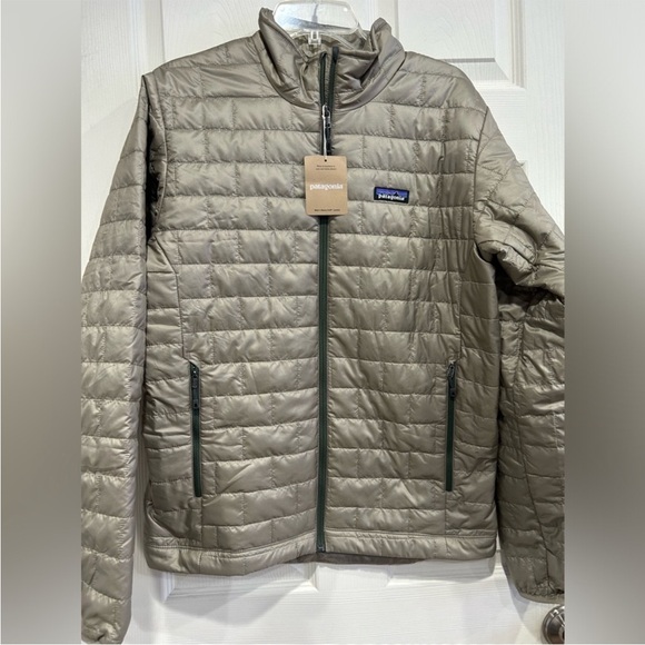 Patagonia Men’s XXL Nano Puff Insulated Jacket Seabird Grey NWT Puffer Puffy - Picture 1 of 10
